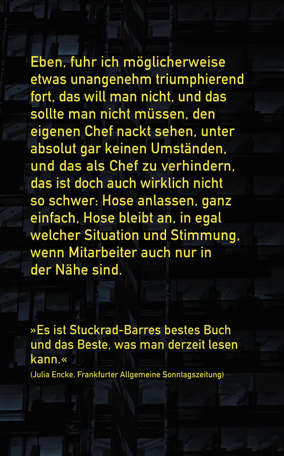 Thumbnail - Benjamin Von Stuckrad-barre / Neuer Roman (at)
