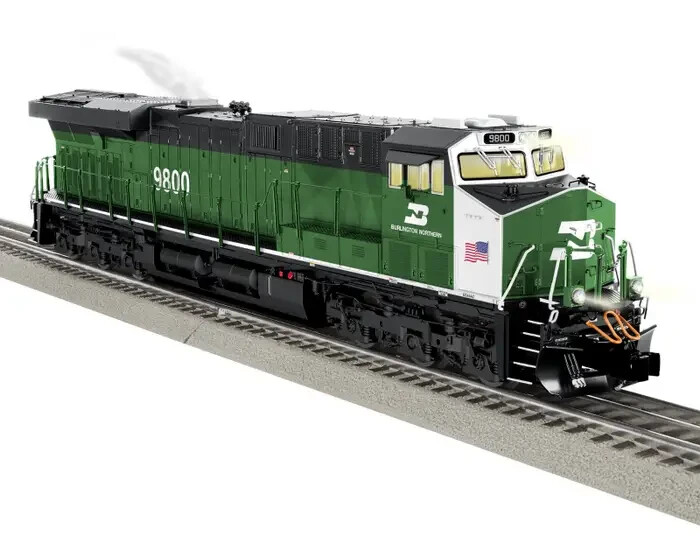 O-Gauge Lionel Burlington Northern LEGACY ES44AC #9800
