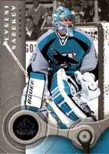 2005-06 SP Game Used #83 Evgeni Nabokov SAN JOSE SHARKS