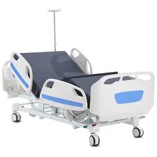 Premium 5 Function Full Electric Hospital Bed ICU Medical Bed 550LBS Loads