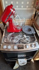 Kitchenaid stand mixer with brand new Kitchenaid Shredder, and Kitchenaid...