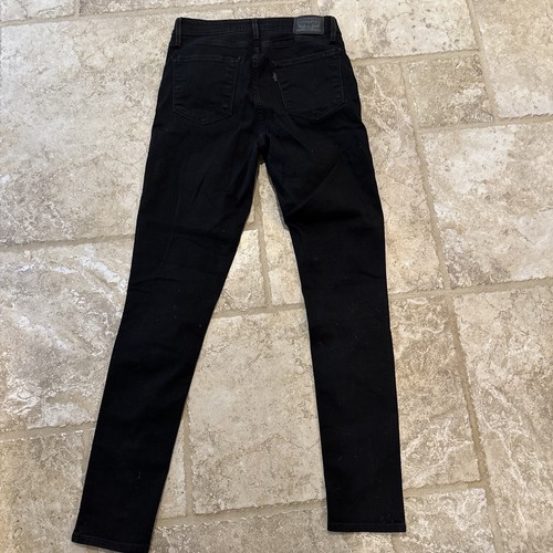 Levi's Women's 721 High-Rise Skinny Black Jeans Sz 29 *SALE* - Picture 3 of 3