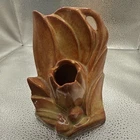 McCoy Lily Bud Bookend/Candleholders, Vintage 1940s, HNH "Top 100", Excellent!