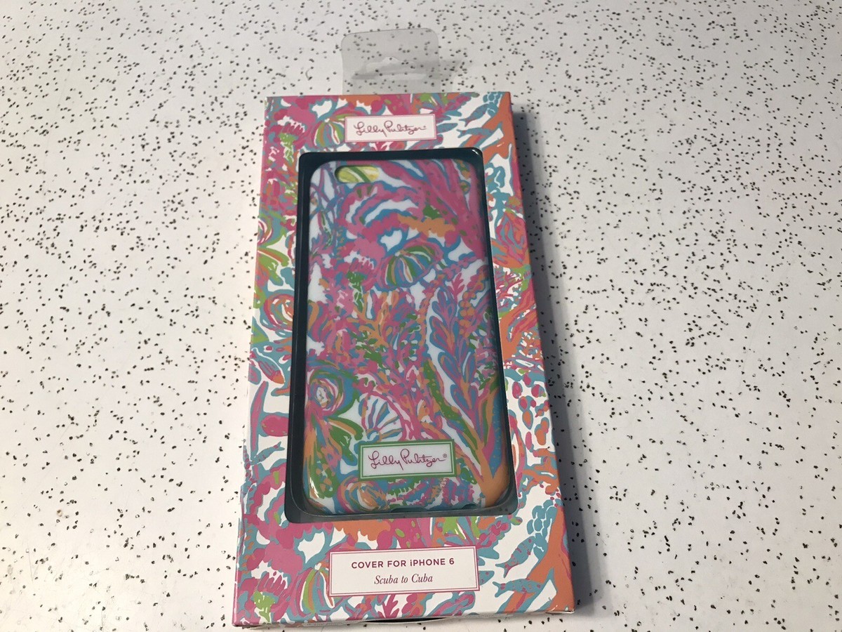 Lily Pulitzer Scuba to Cuba Cover For iPhone Brand New