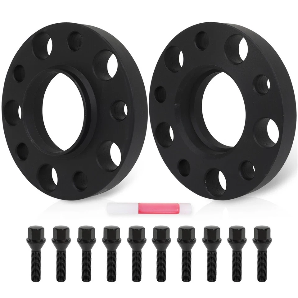 2Pcs 20mm 5x120 Hubcentric Wheel Spacers 12x1.5 For BMW 125i Base Coupe 2-Door Foto 2 de 4
