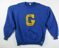 Vintage Russell Athletic Midstate Football Champs Letterman Sweatshirt Men XL