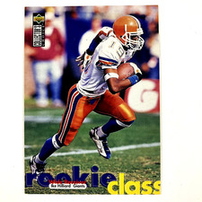 Ike Hilliard 1997 Upper Deck Collector's Choice Rookie Card #7 New York Giants. rookie card picture