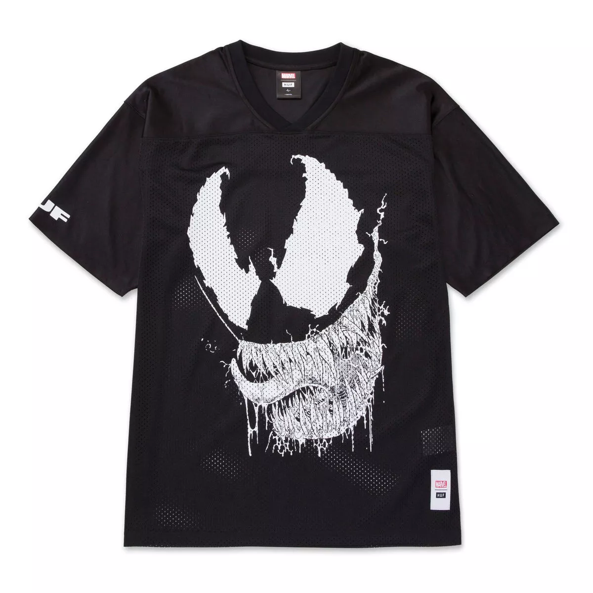 HUF x Marvel Venom Football Jersey Size L | eBay