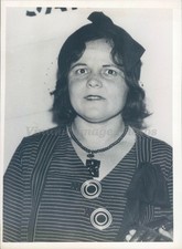 1932 Photo Press Tania Petrova Russian Girl American Government Missing