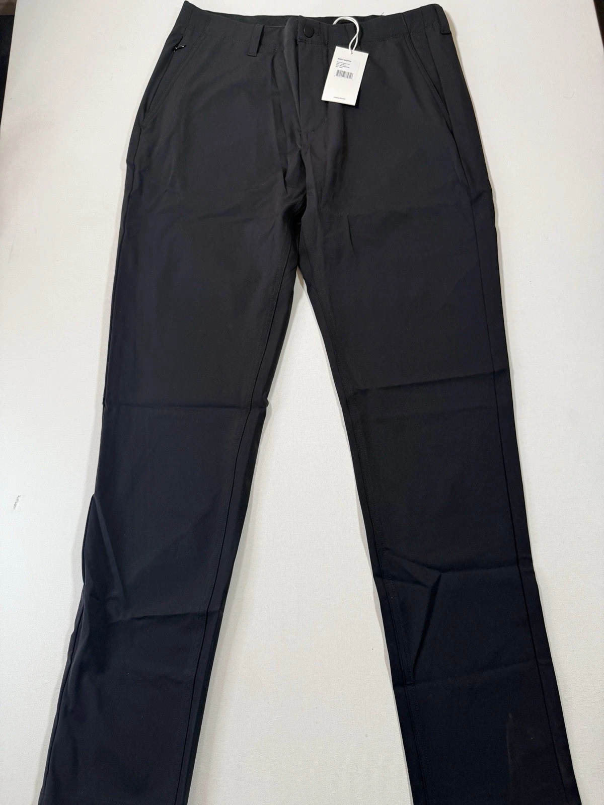 Cozy Earth Pants Mens Size 34x34 Black Everywhere Performance Stretch Pocket NWT