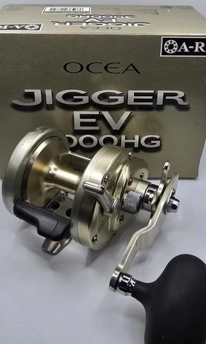 Shimano 03 Scorpion Ocea Jigger EV 3000HG Right JDM Heavy Round Reel Boxed