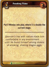 2006 Feeding Time 11 Uncommon World of Warcraft WOW TCG CCG