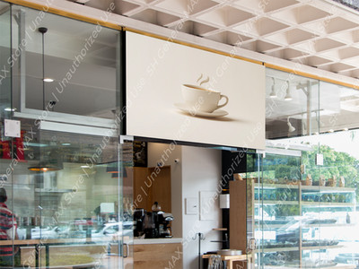 Coffee Shop Sign9 PNG | Cafe Logo Design | Digital Download