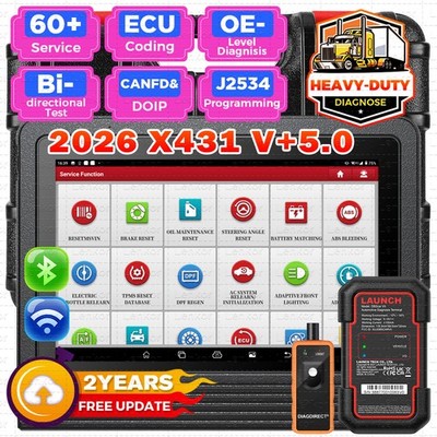 LAUNCH X431 PRO3S+ V5.0 Elite V+5.0 Bidirectional Diagnostic Scanner Key Coding