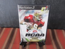 NCAA Football 2002 - Sony Playstation 2  - PS2  with booklet