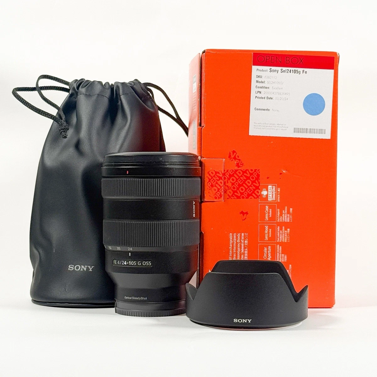 Sony f/4 Camera Lenses 24-105mm Focal for sale | eBay
