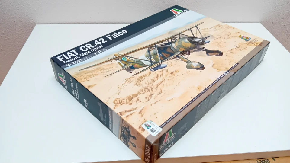 Italeri Fiat CR.42 "Falco" Model Kit Scala 1/48 - Immagine 2 di 3
