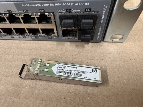 HP J9727A 2920 24G Switch 20x 10/100/1000T PoE+ ports 4x Gigabit SFP + J9731A - Photo 4/11