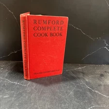 rumford complete cook book book, by lily haxworth wallace, 1945 Hardcover