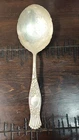 antique Towle Sterling Silver Serving Berry Casserole Spoon Poppies Tulips