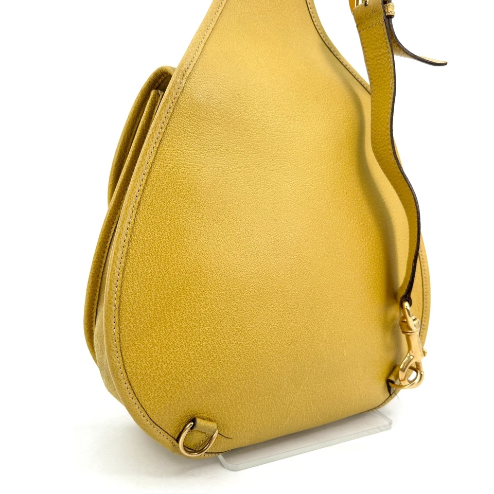 Gucci наплечная сумка через плечо Horsebit замши подлинный - Изображение 4 из 4