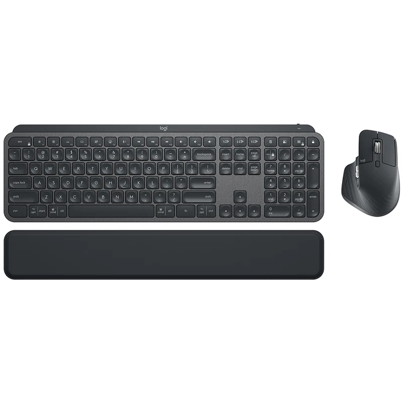 Logitech MX Keys S Bluetooth Keyboard and Mouse Combo - Graphite
