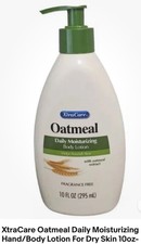 XtraCare Oatmeal Daily Moisturizing Hand/Body Lotion For Dry Skin 10oz-SHIP24HRS