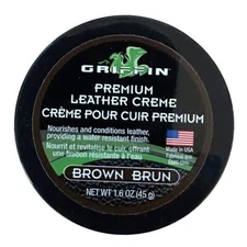  Leather Creme (1.6 oz) - Leather Conditioner and Shoe Cream to Polish Brown