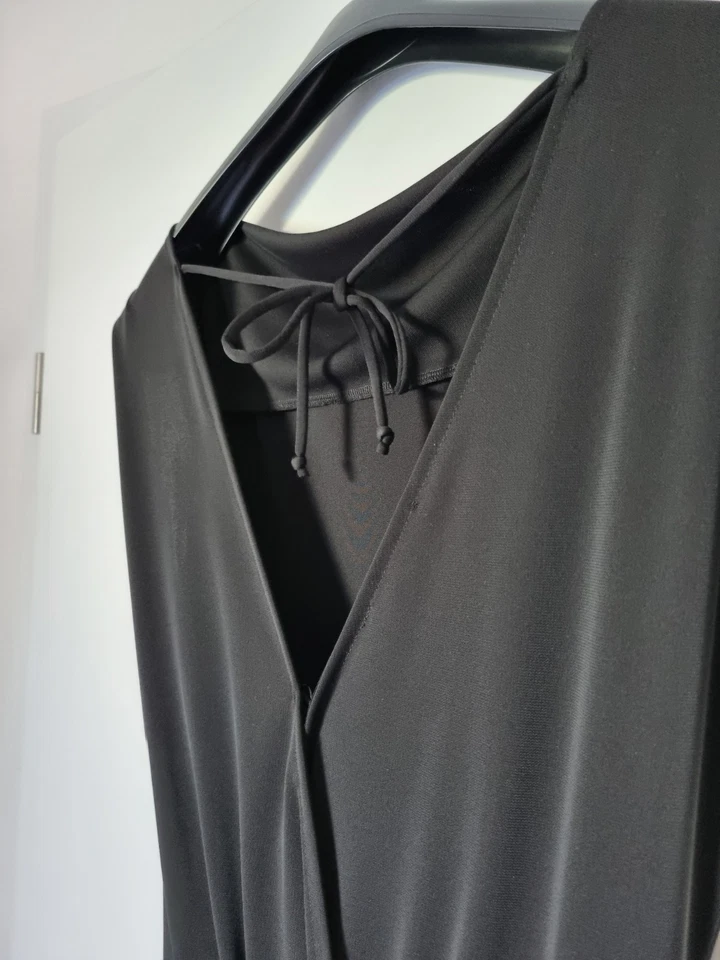 ana alcazar Damen Overall Einteiler Gr. 38 Zebra Jersey V-Ausschnitt Kurzarm - Bild 4 von 4