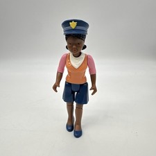 1995 Fisher Price Loving Family African American Mail Woman Doll Figure RARE