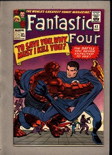 FANTASTIC FOUR #42_SEPT 1965_VERY FINE MINUS_THE FRIGHTFUL FOUR_SILVER AGE!