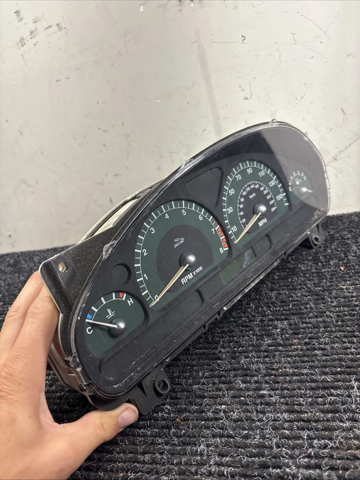 Cuadro de instrumentos velocímetro Jaguar tipo S 03 2R8F-10849-Dj fabricante de equipos originales 2003 Foto 2 de 4