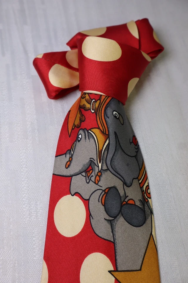 Corbata Iceberg 100% Seda Hecha en Italia Vintage Clásica Foto 3 de 4