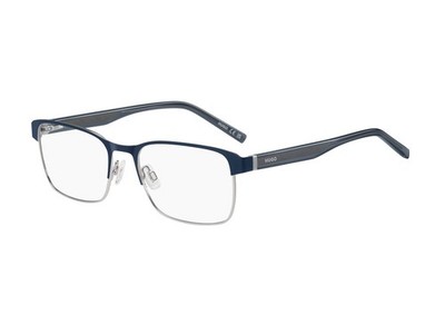 Hugo Boss HG 1361 0JI 55 Brille Brillenfassung Brillengestell Blau Silber 141 mm