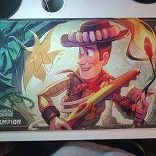Disney Lorcana SEALED Woody Champion Playmat Wilds Unknown Set Championship
