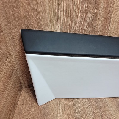 TESLA CYBERTRUCK DOOR PANEL TRIM BELTLINE WHITE LEFT DRIVER SIDE