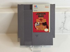 Jordan vs Bird One on One - 1989 NES Nintendo Game - Cart Only - TESTED!