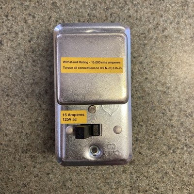 Eaton Bussmann BP/SSU SSU Series 2-1/4 in. Fuse Holder Box Cover Unit wth Switch