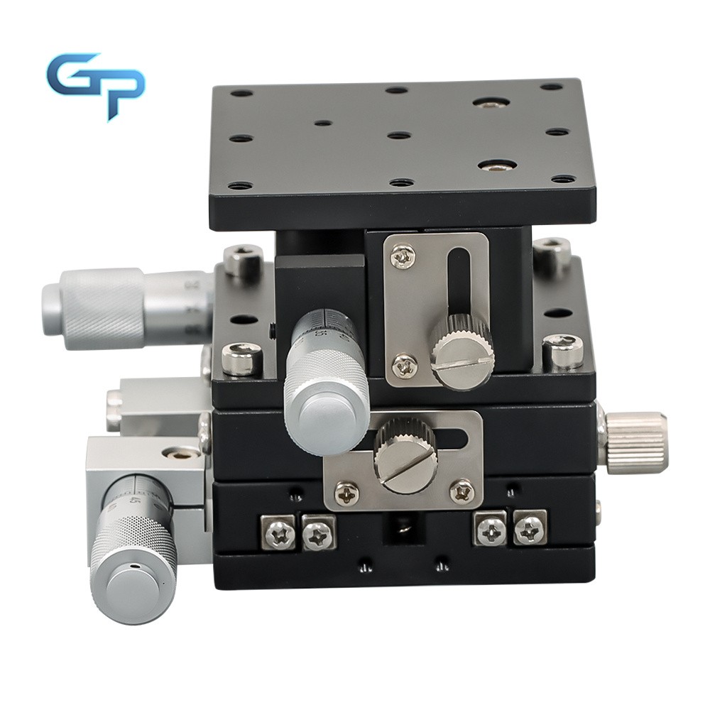 XYZ 3 Axis Linear Stage Trimming Platform Bearing Tuning Sli