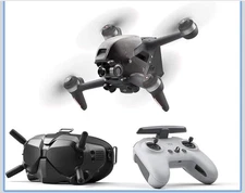 DJI FPV Combo Drone with Remote Control and V2 Goggles