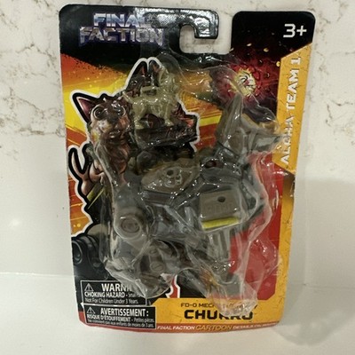 Final Faction  Alpha Team 1 CHURRO & FD-O Action Figure New - Read!