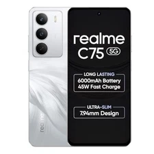 realme C75 5G Smartphone 6+128GB, Lily White