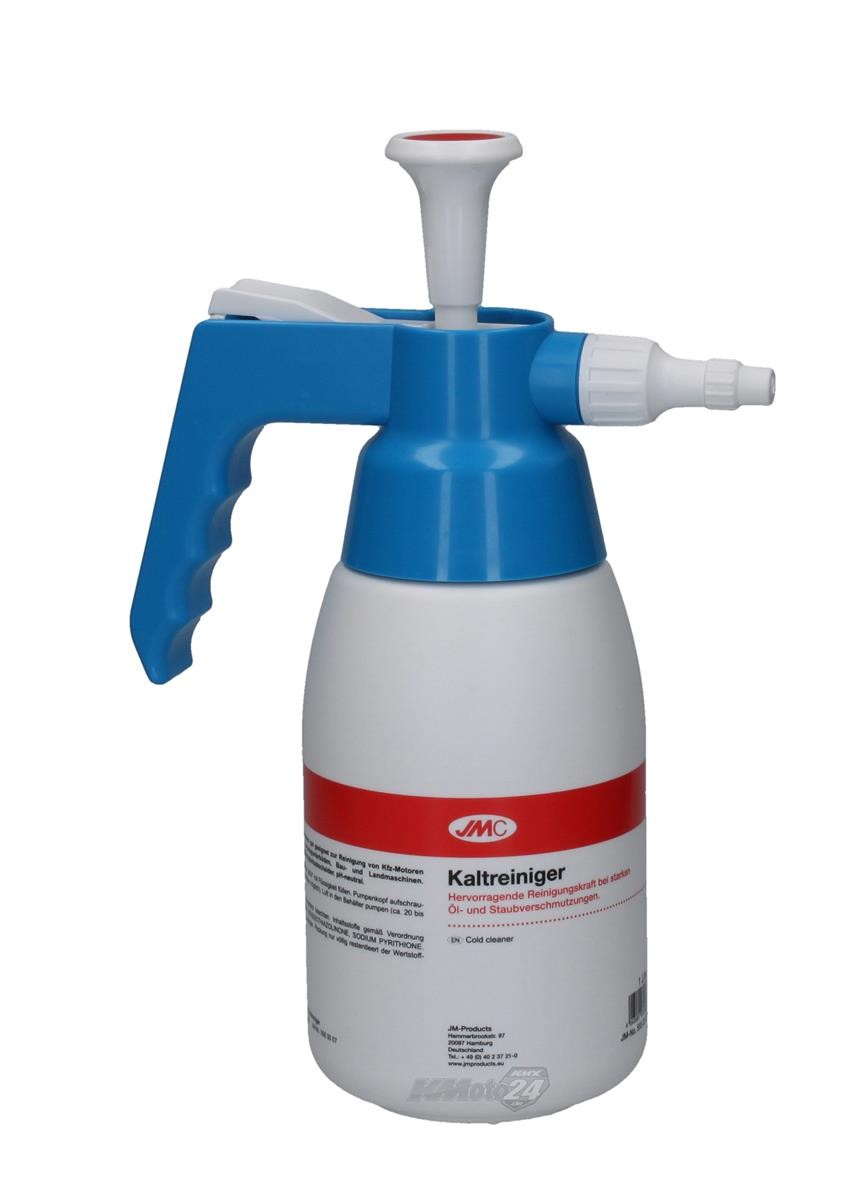 JMC Spray Bottle Pressure Sprayer Blue/White Empty For 1 Liter Cold Cleaner