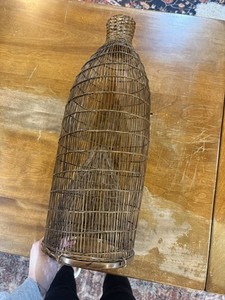 Antique Woven Fish Trap