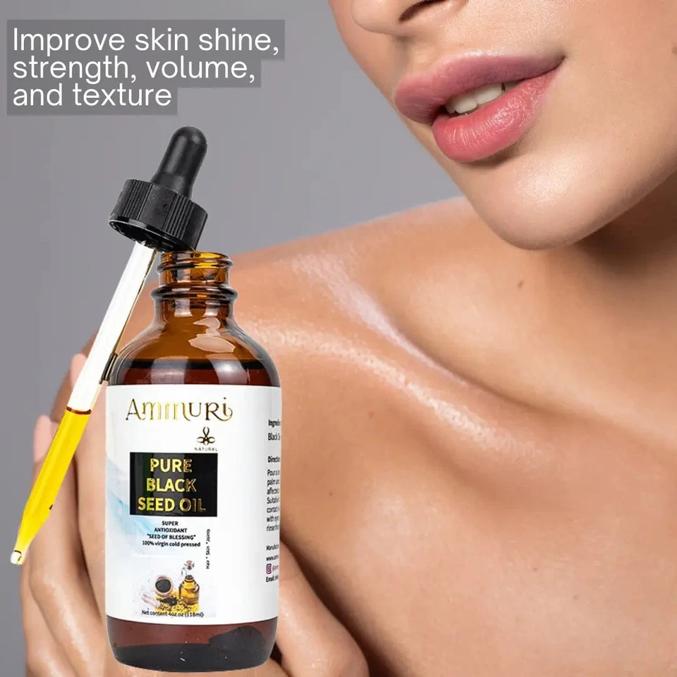 Ammuri Organic Black Seed Oil for Radiant Skin - Image 4 of 4