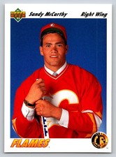 1991-92 Upper Deck Sandy McCarthy #77 Calgary Flames