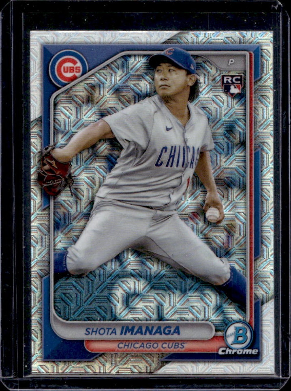 2024 Bowman Chrome Shota Imanaga Mega Box RC Refractor Rookie #41 Cubs