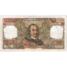 Frankreich, 100 Francs, Corneille, 1974-07-04, N.802, S+