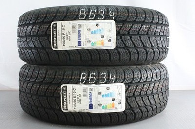 2x 195/60 R16C 99/97T Winterreifen Semperit VanGrip 3 Neu Dot2022 B634