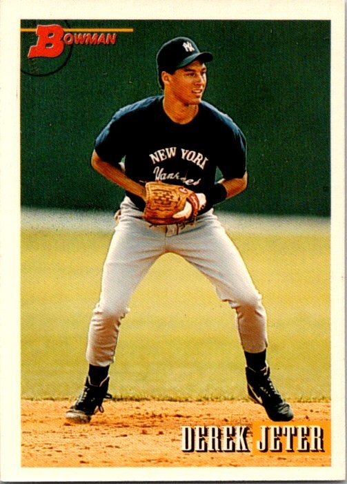 1993 Bowman #511 Derek Jeter Rookie Card RC New York Yankees